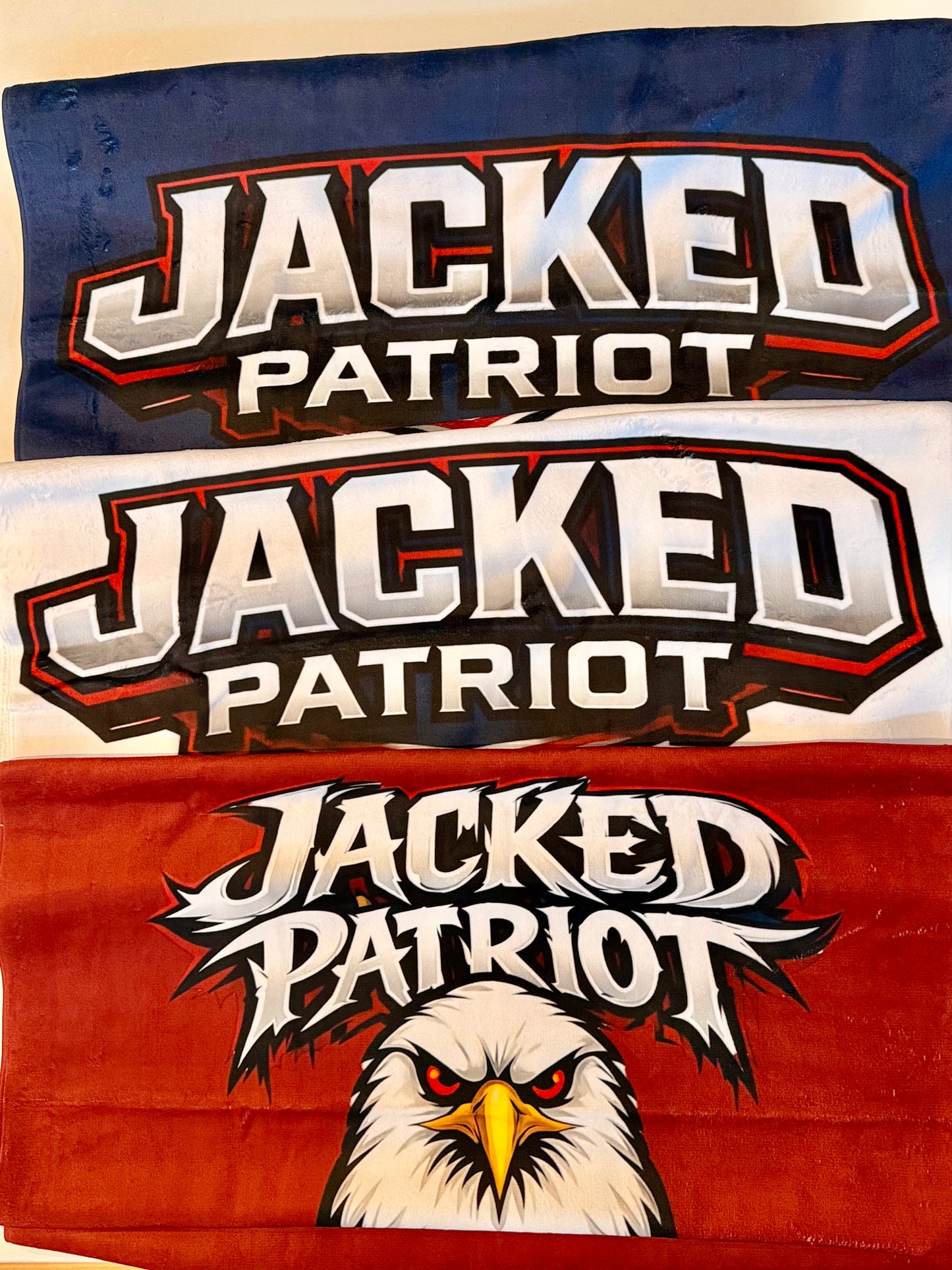 Jacked Patriot Beach Towel