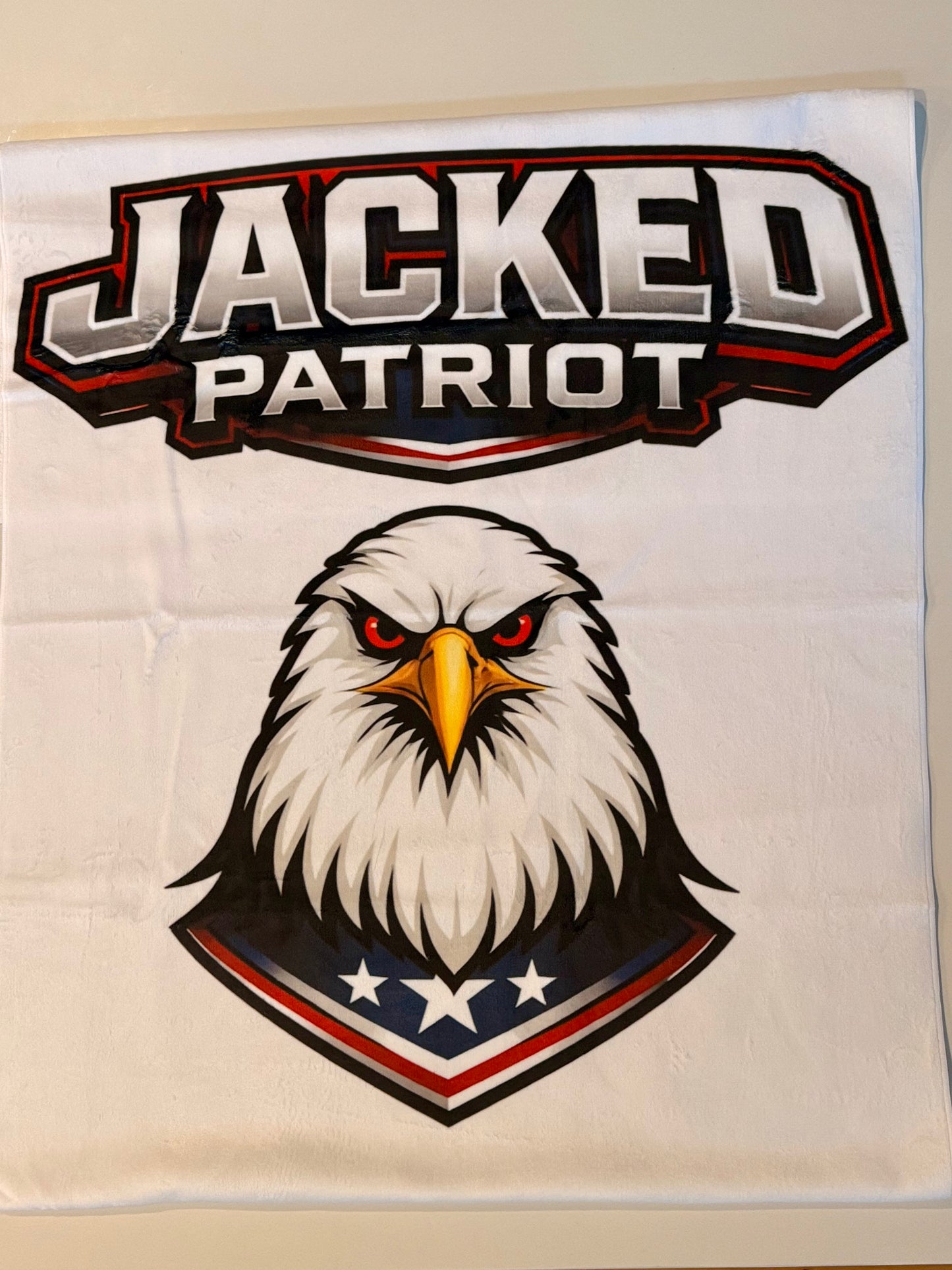 Jacked Patriot Beach Towel