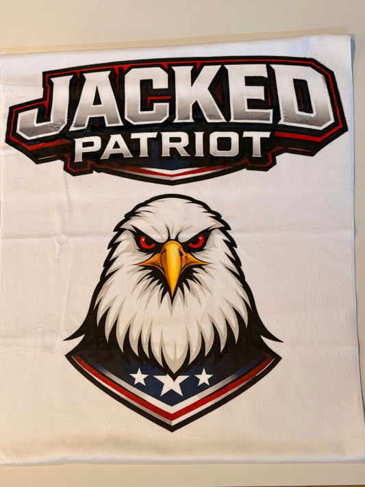 Jacked Patriot Beach Towel