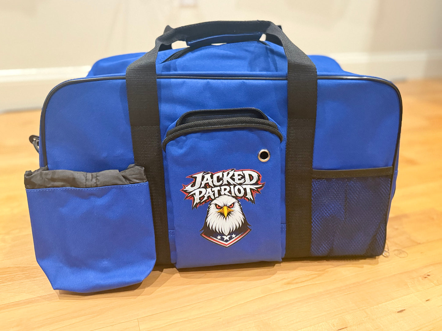 Jacked Patriot Duffle Bag/FREE Jacked Patriot Shaker Cup - LIMITED RUN